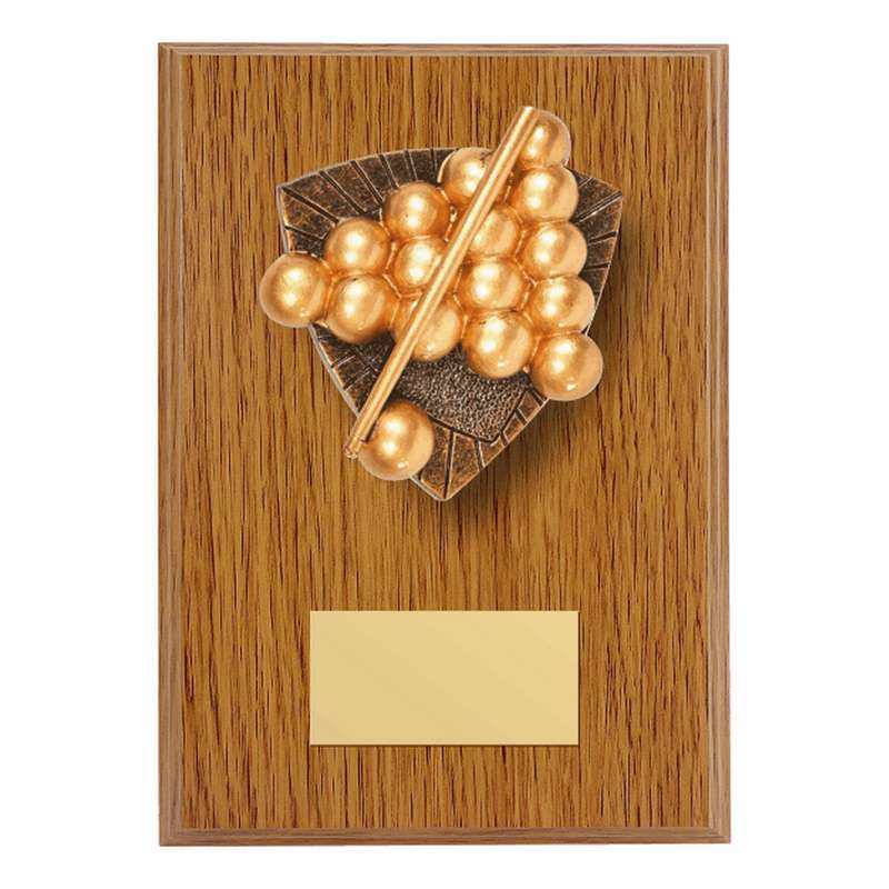 Snooker Plaques to Celebrate Your Achievements